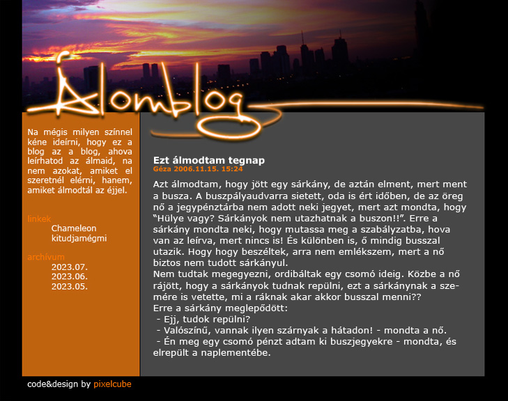 Álomblog