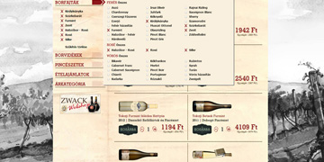 Zwack Webshop